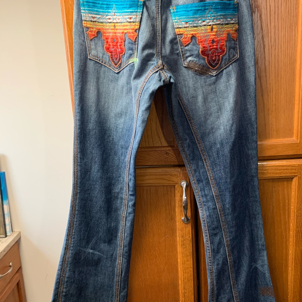 Antique denim jeans